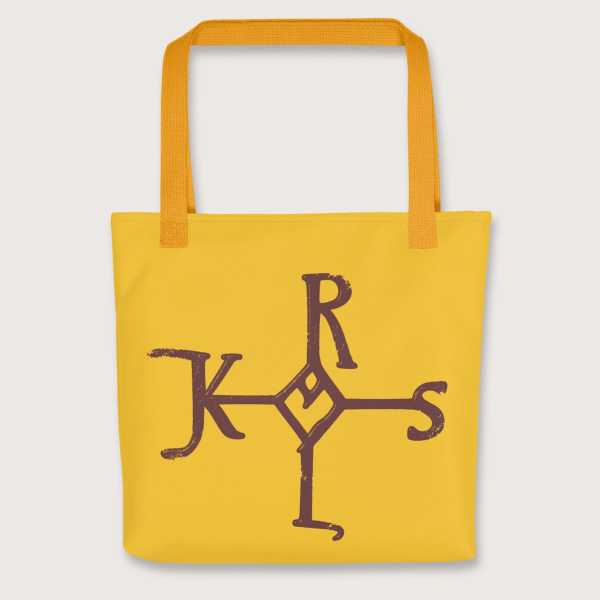 Yellow Charlemagne Autograph Bag - history buff gift by HistoHead
