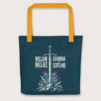 Yellow William Wallace Bag - history buff gift by HistoHead