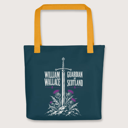 Yellow William Wallace Bag - history buff gift by HistoHead