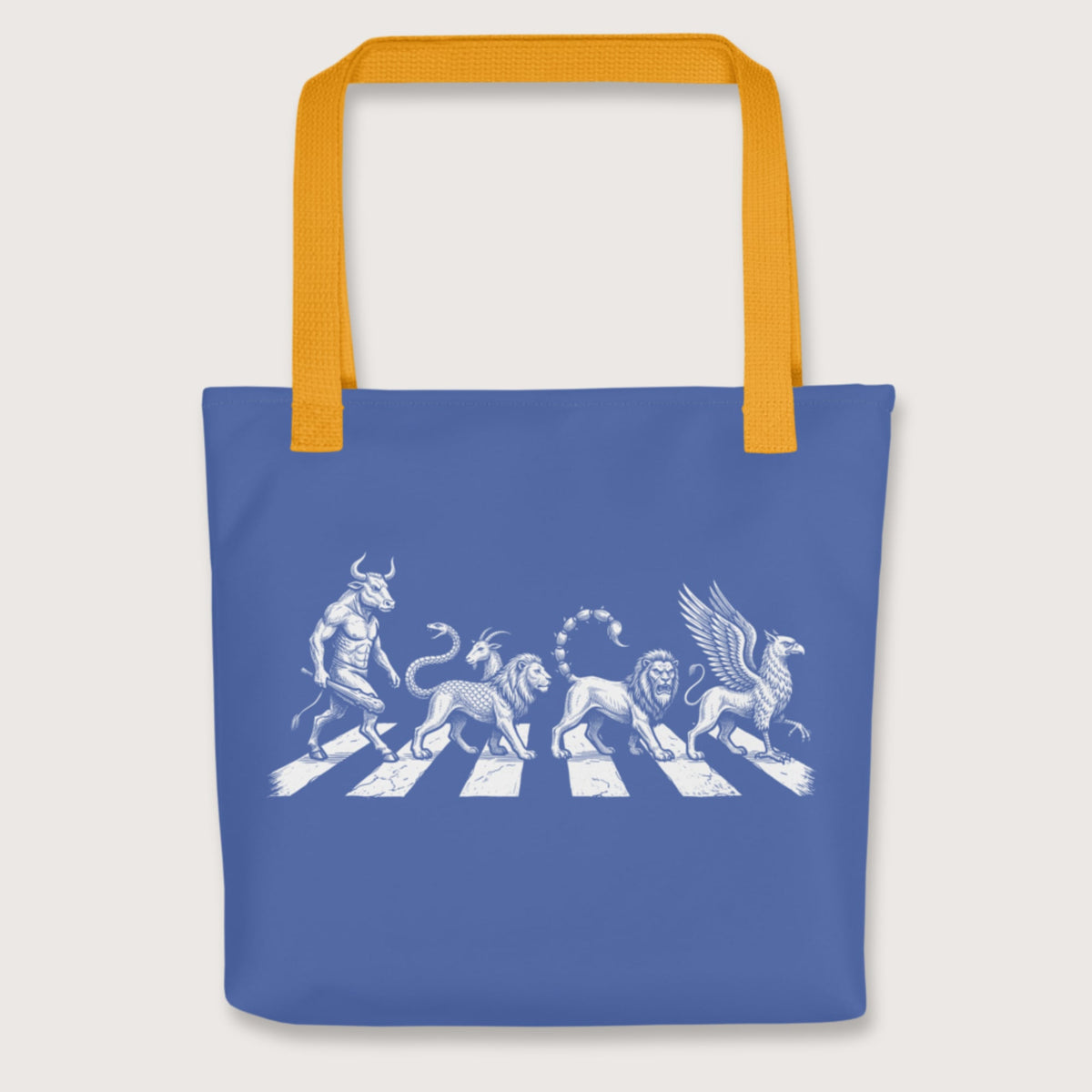 Yellow Beast Road Bag - history buff gift by HistoHead