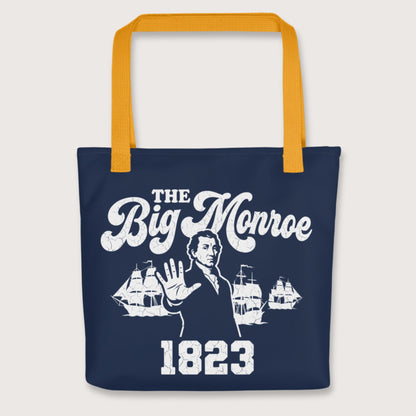 Yellow The Big Monroe Bag - history buff gift by HistoHead