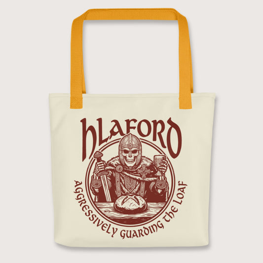 Yellow Hlaford Loaf Guardian Bag - history buff gift by HistoHead