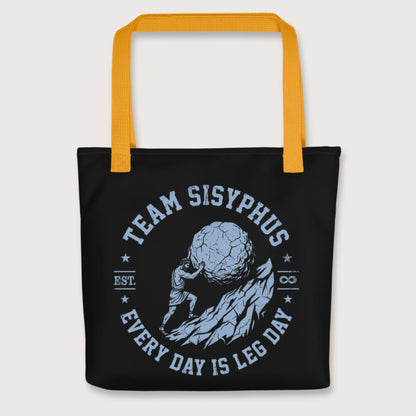 Yellow Team Sisyphus Bag - history buff gift by HistoHead