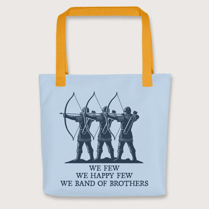 Yellow Band of Brothers Bag - history buff gift by HistoHead