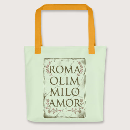 Yellow Roma Amor Bag - history buff gift by HistoHead