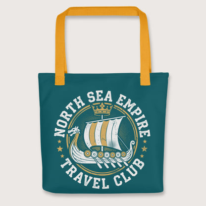 Yellow North Sea Empire Travel Club Bag - history buff gift by HistoHead