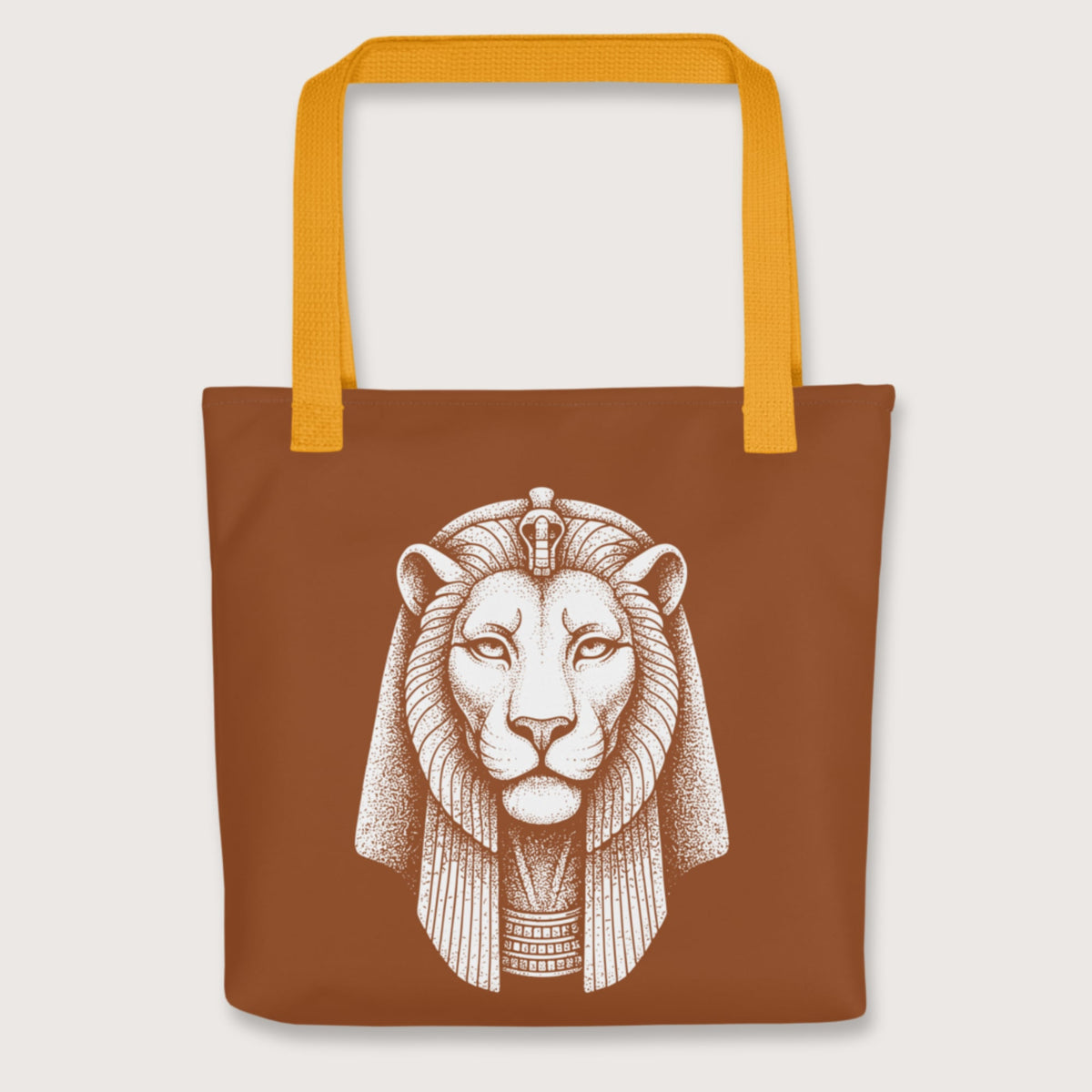 Yellow Sekhmet Bag - history buff gift by HistoHead