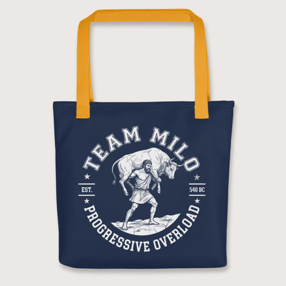 Yellow Team Milo Bag - history buff gift by HistoHead