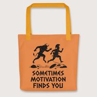 Yellow Motivation Finds You Minotaur Edition Bag - history buff gift by HistoHead