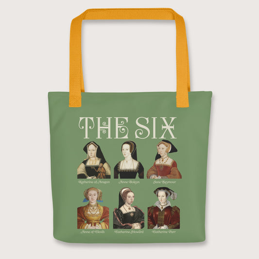 Yellow The Six Bag - history buff gift by HistoHead