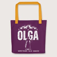 Yellow Olga of Kiev Warmest Regards Bag - history buff gift by HistoHead