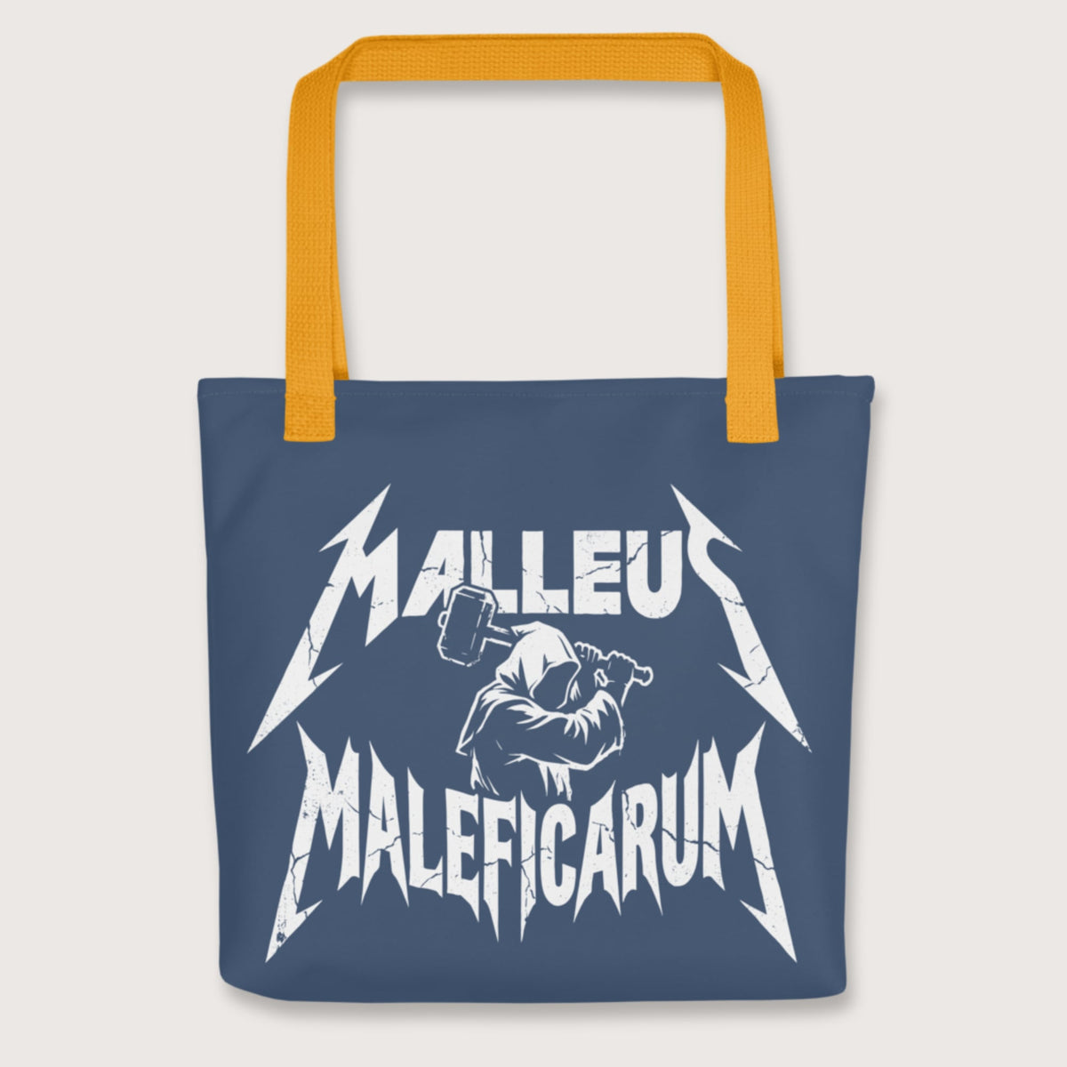 Yellow Malleus Maleficarum Bag - history buff gift by HistoHead