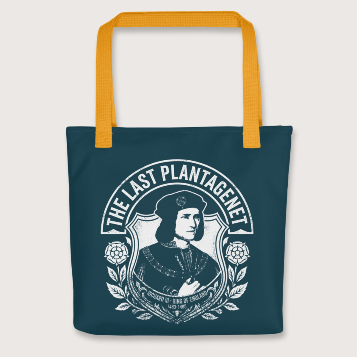 Yellow Richard III The Last Plantagenet Bag - history buff gift by HistoHead