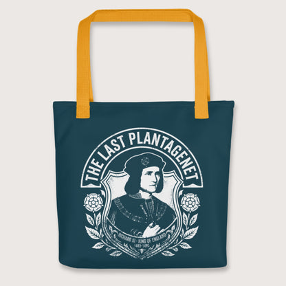 Yellow Richard III The Last Plantagenet Bag - history buff gift by HistoHead