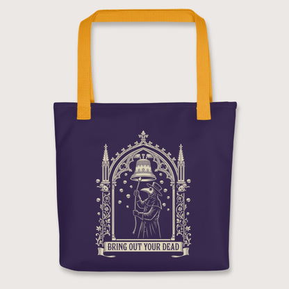 Yellow Bring Out Your Dead Bag - history buff gift by HistoHead