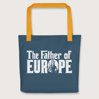 Yellow Charlemagne The Father of Europe Bag - history buff gift by HistoHead
