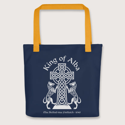 Yellow King of Alba Bag - history buff gift by HistoHead