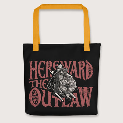 Yellow Hereward the Outlaw Bag - history buff gift by HistoHead