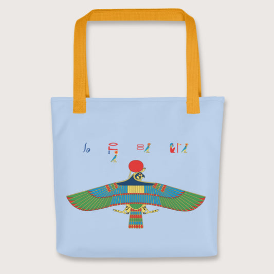 Yellow Hawk Emblem of Ra Bag - history buff gift by HistoHead