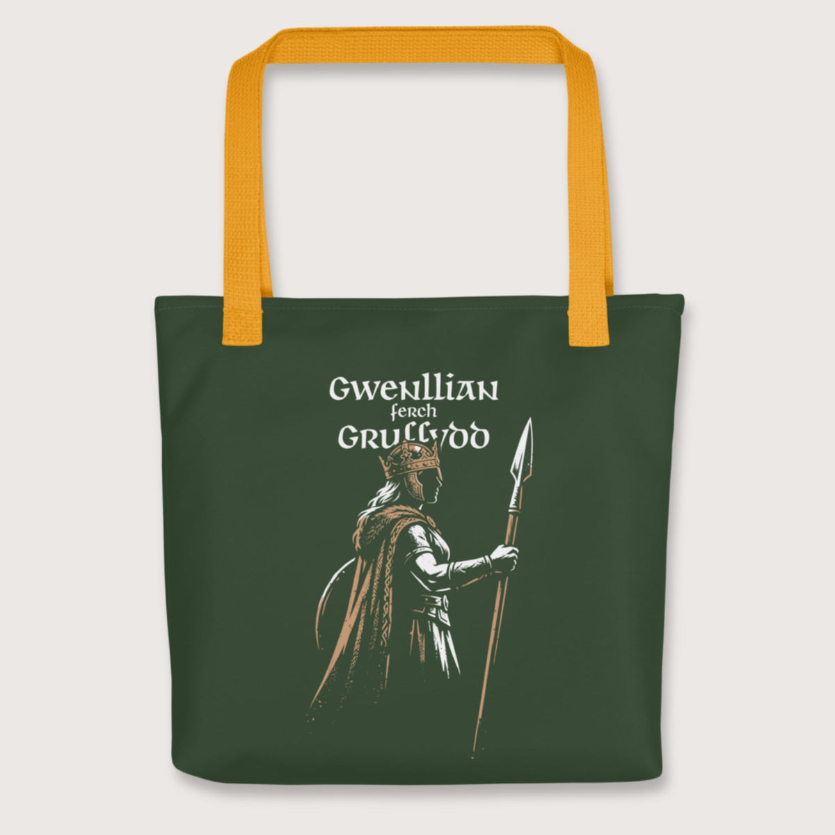 Yellow Gwenllian ferch Gruffydd Bag - history buff gift by HistoHead