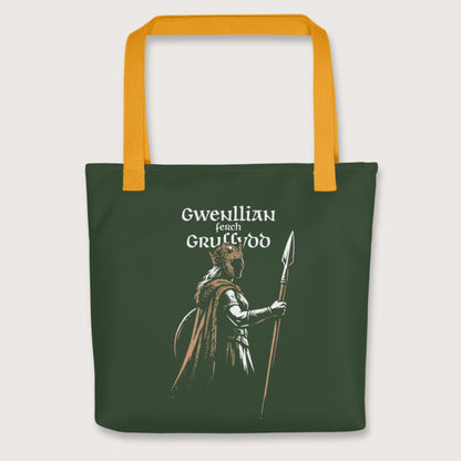 Yellow Gwenllian ferch Gruffydd Bag - history buff gift by HistoHead