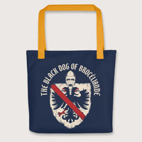 Yellow Du Guesclin The Black Dog of Brocéliande Bag - history buff gift by HistoHead