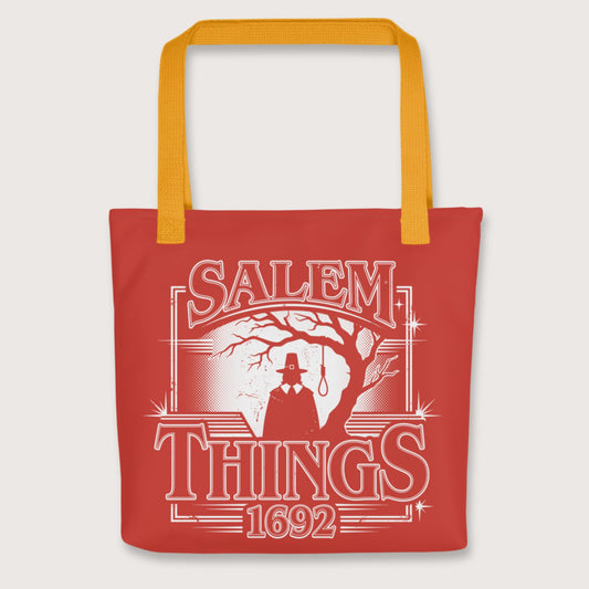 Yellow Salem Things 1692 Bag - history buff gift by HistoHead