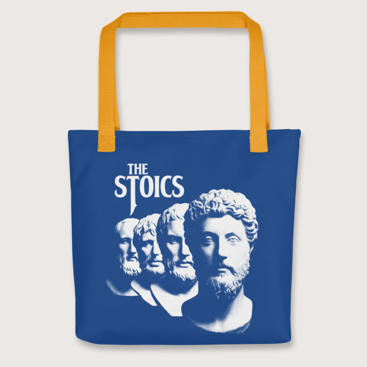 Yellow The Stoics Band Bag - history buff gift by HistoHead