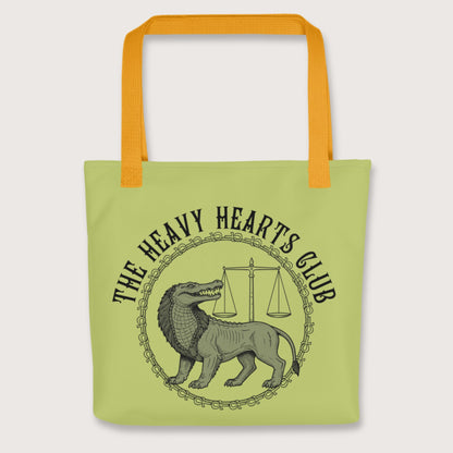 Yellow The Heavy Hearts Club Bag - history buff gift by HistoHead