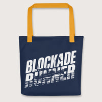 Yellow Blockade Runner Bag - history buff gift by HistoHead