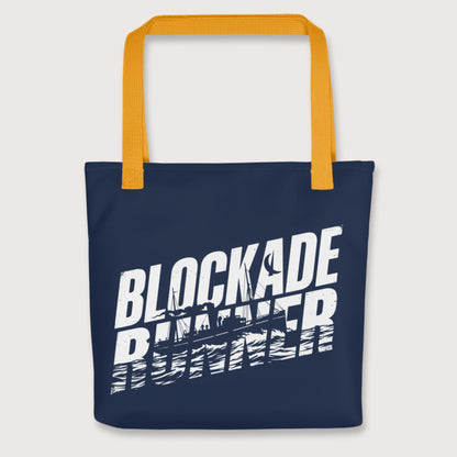 Yellow Blockade Runner Bag - history buff gift by HistoHead