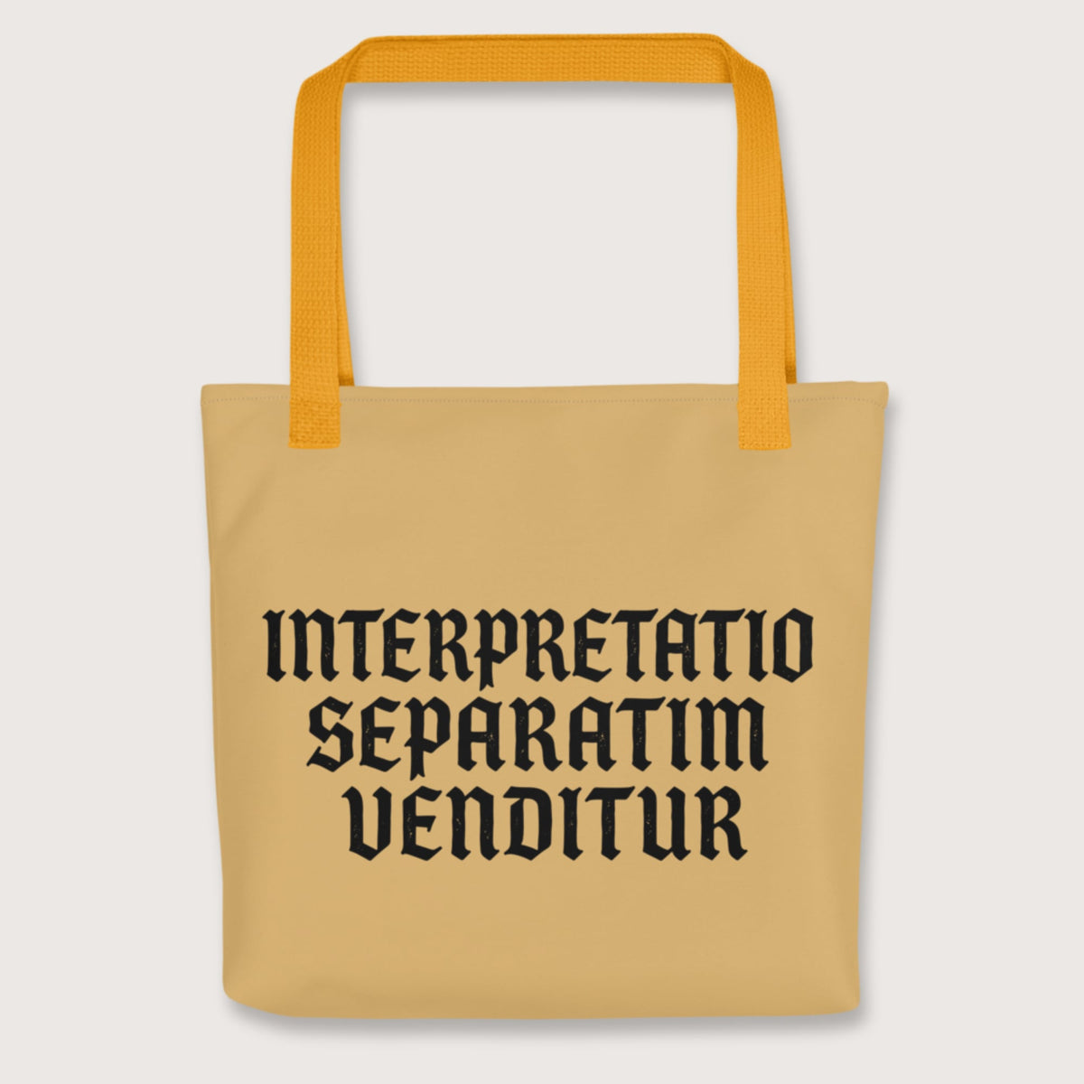 Yellow Translation Sold Separately in Latin Bag - history buff gift by HistoHead