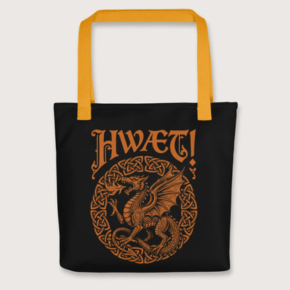 Yellow Hwaet Dragon Bag - history buff gift by HistoHead