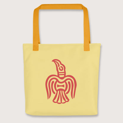 Yellow Viking York Raven Bag - history buff gift by HistoHead