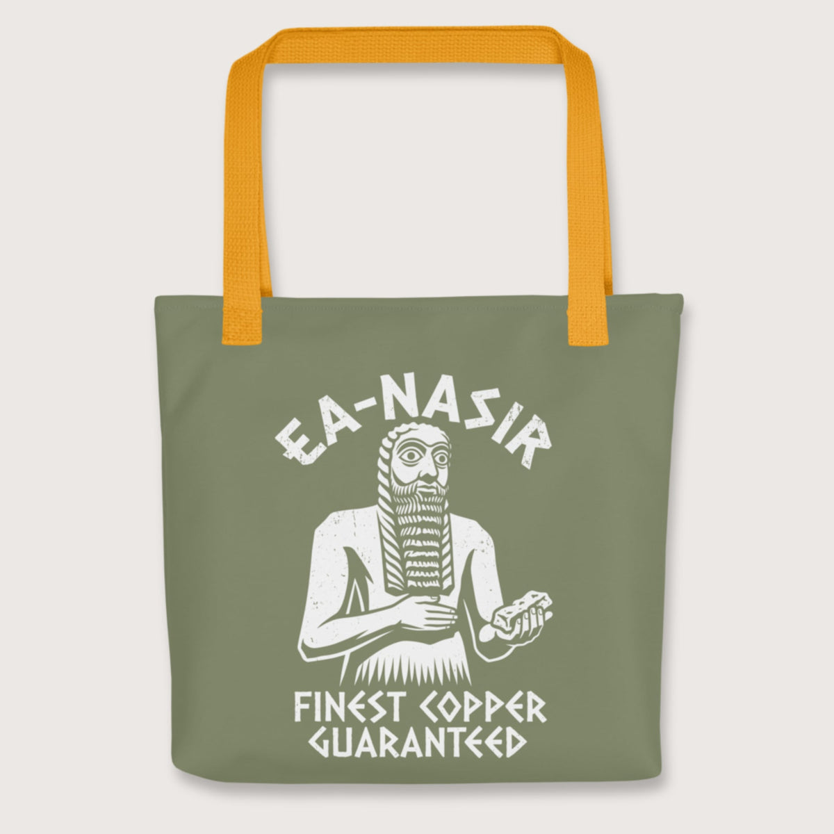 Yellow Ea-Nasir Finest Copper Bag - history buff gift by HistoHead