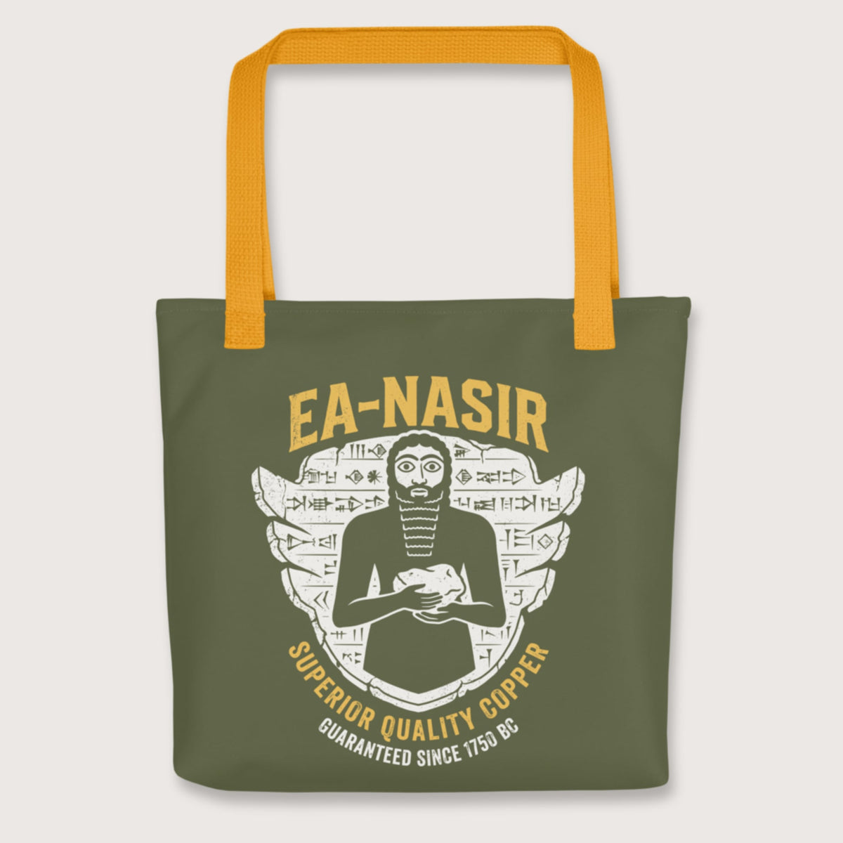 Yellow Ea-Nasir Superior Copper Guaranteed Bag - history buff gift by HistoHead