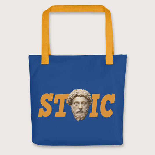 Yellow Stoic Marcus Aurelius Bag - history buff gift by HistoHead