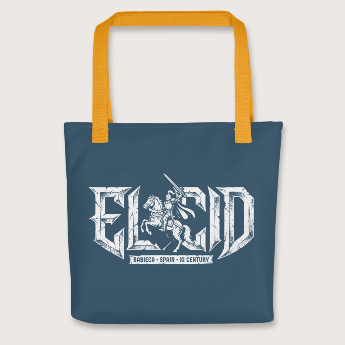 Yellow El Cid Bag - history buff gift by HistoHead