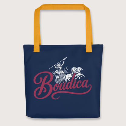 Yellow Boudica Bag - history buff gift by HistoHead