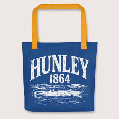 Yellow Hunley Submarine Bag - history buff gift by HistoHead