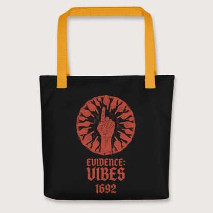 Yellow 1692 Salem Witch Trials Evidence Bag - history buff gift by HistoHead