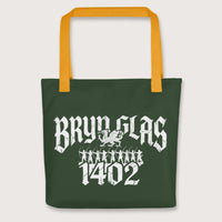 Yellow Battle of Bryn Glas 1402 Bag - history buff gift by HistoHead