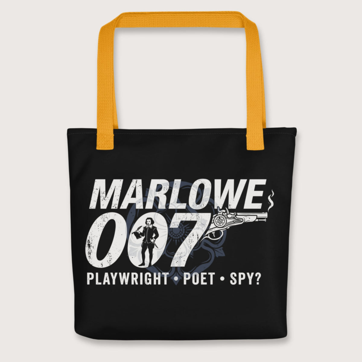 Yellow Marlowe 007 Bag - history buff gift by HistoHead