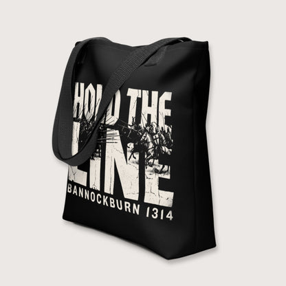 Hold The Line Bannockburn 1314 Bag - history buff gift by HistoHead