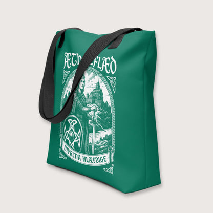 Aethelflaed Lady of the Mercians Old English Bag - history buff gift by HistoHead