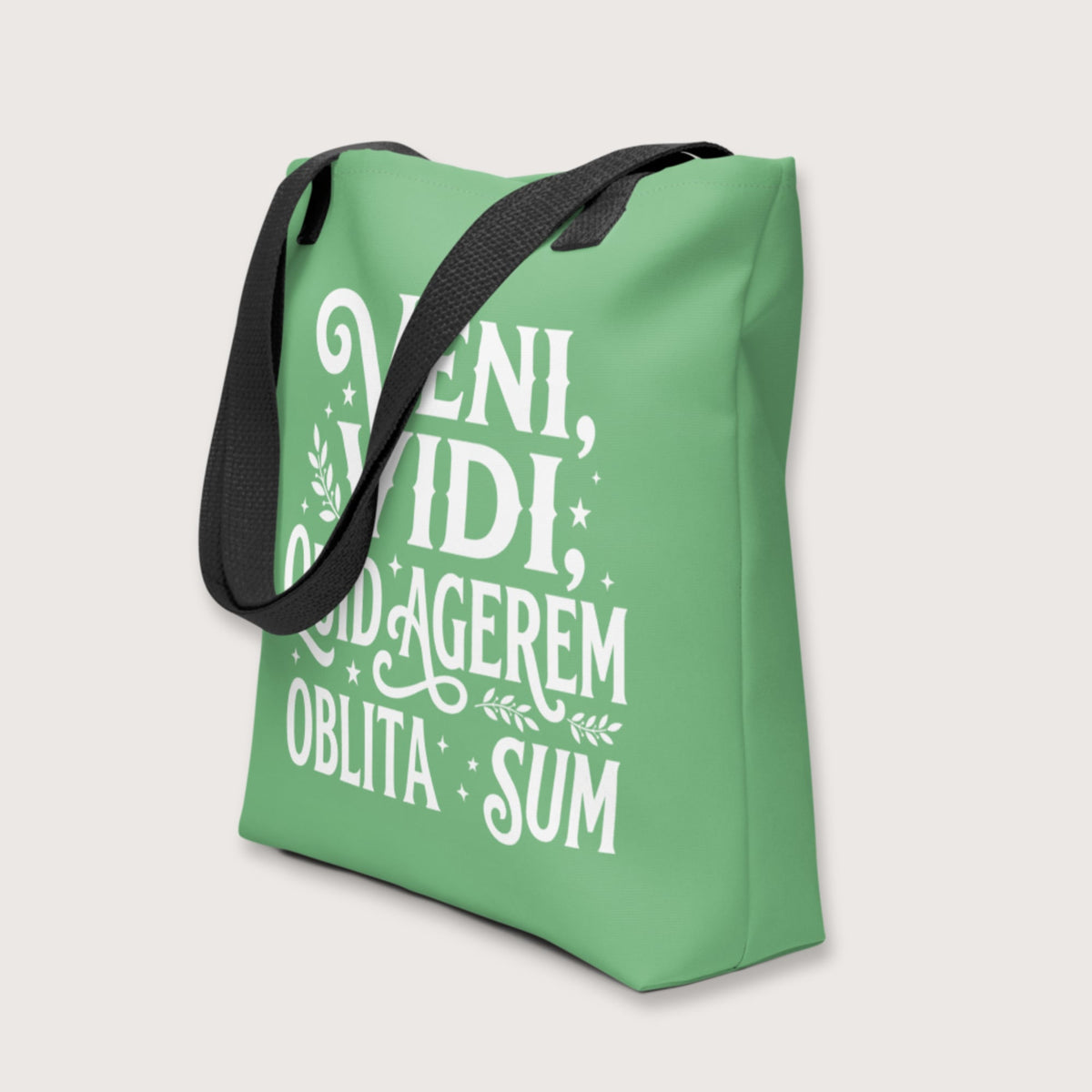 Latin I Came I Saw I Forgot I Was Doing (Feminine Version) Bag - history buff gift by HistoHead