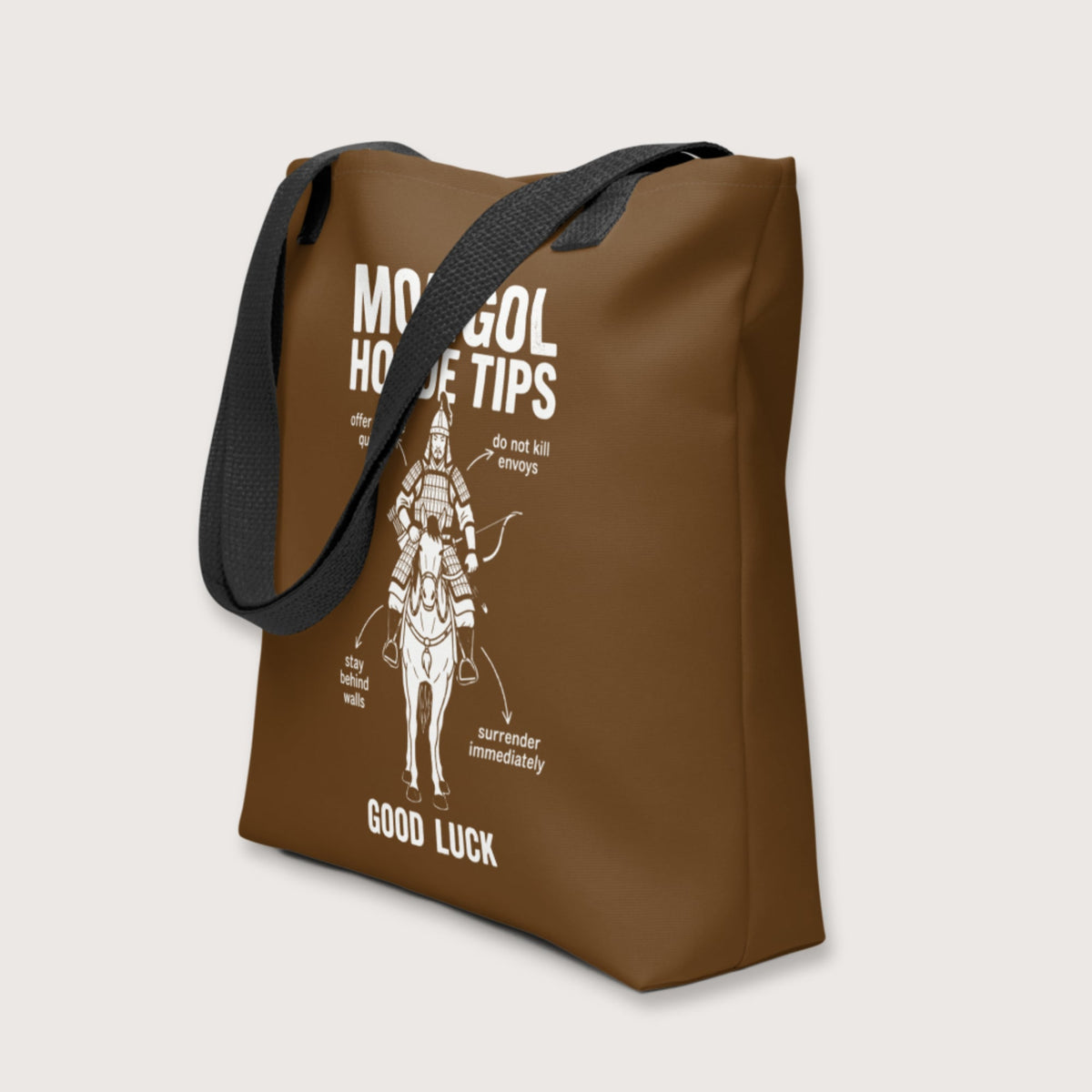 Mongol Horde Tips Bag - history buff gift by HistoHead