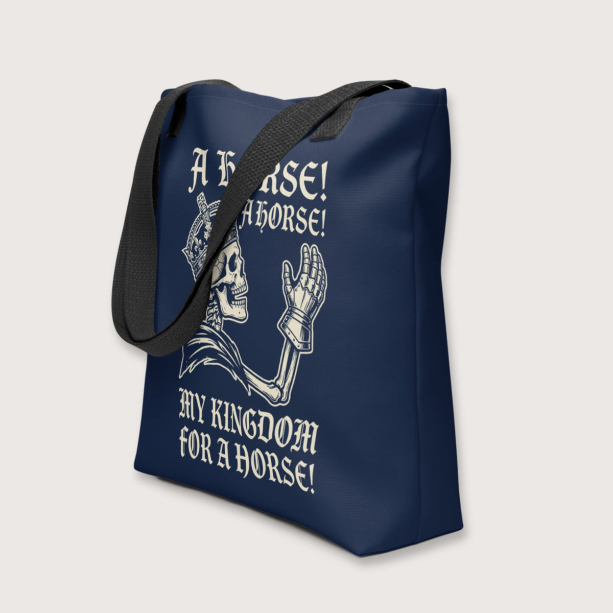 My Kingdom for a Horse Bag - history buff gift by HistoHead