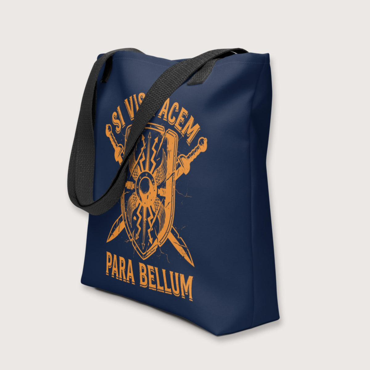 Si Vis Pacem Para Bellum Scutum Bag - history buff gift by HistoHead
