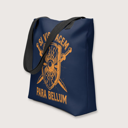 Si Vis Pacem Para Bellum Scutum Bag - history buff gift by HistoHead